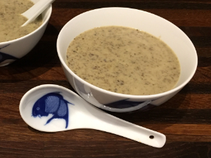 Mushroom Asparagus Cream Soup