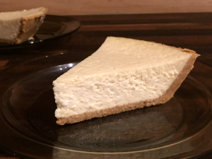 New York Style Cheesecake Pie