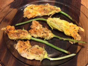 Fried Squash Blossoms